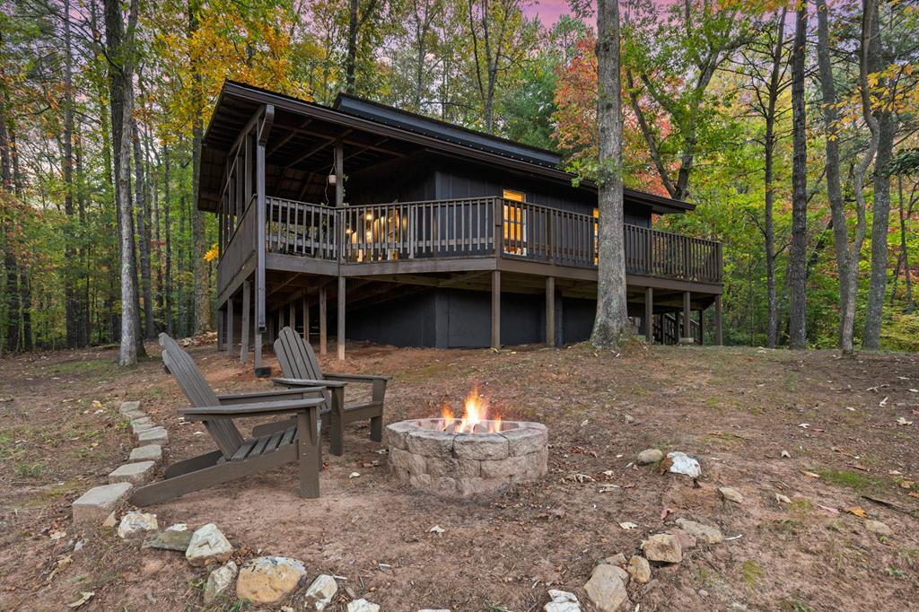 Cozy Mountain View Cabin in Morganton, GA – $375,000