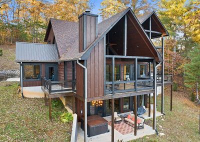 Luxury Mountain Retreat with Toccoa River Access in Blue Ridge, GA – SOLD
